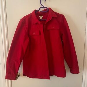Old Navy Red Button-Up Shirt